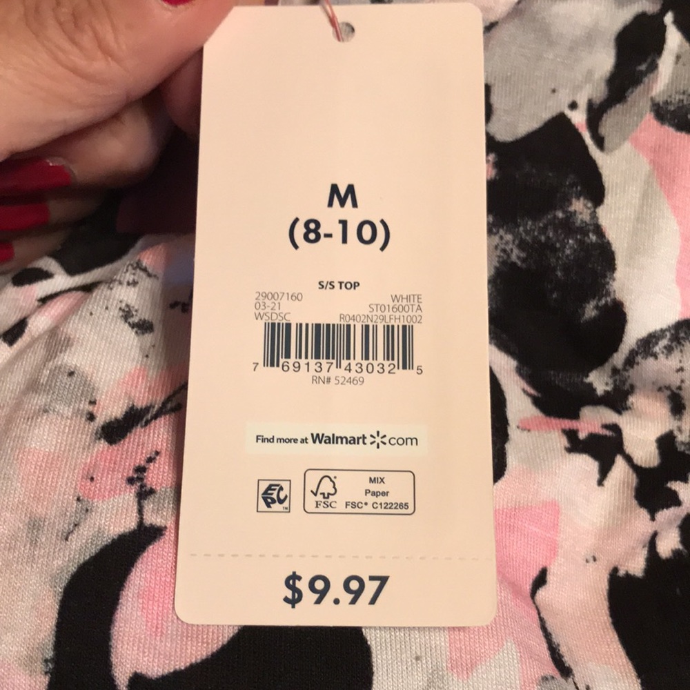 Pajamas pink, black and gray - Picture 12 of 12